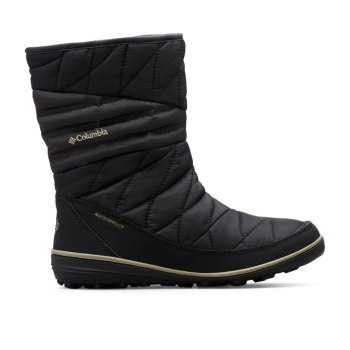 Columbia Ženske Čizme - Heavenly Slip II Omni-Heat Crne Srebrne Maslinasto Zelene | ELUJ-72096